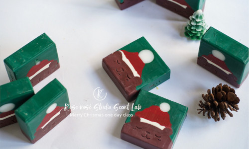 聖誕期間限定肥皂體驗課 聖誕老公公 & 聖誕小熊 幸福降臨
